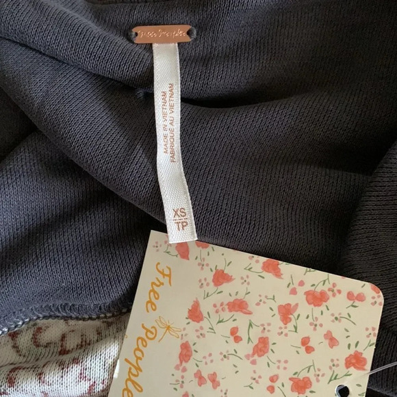 FREE PEOPLE Steppin' Out Tunic Dress in Neutral Combo - Picture 5 of 7